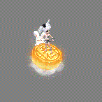 鬼潇潇-萌兔月饼